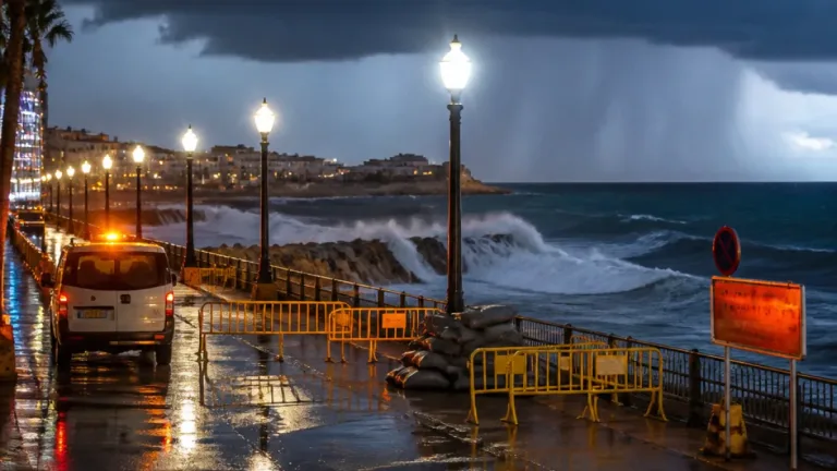 Tarragona activa el plan municipal por alerta naranja y recomienda extremar precauciones ante lluvias