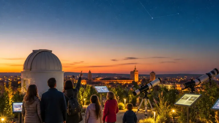 Teruel inaugura un Parque Astronómico en el polígono sur y abre actividades familiares