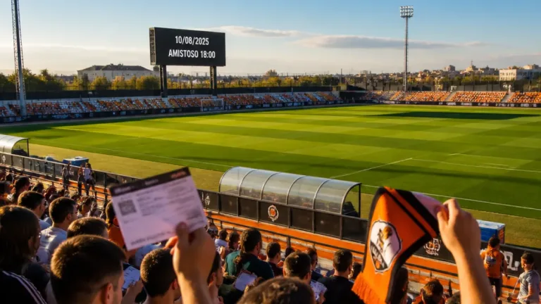 Teruel se mide al Valencia CF en Paterna: amistoso el miércoles 12 de agosto