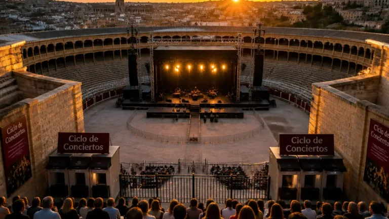 Toledo refuerza su agenda cultural: ocho conciertos en la Plaza de Toros durante septiembre