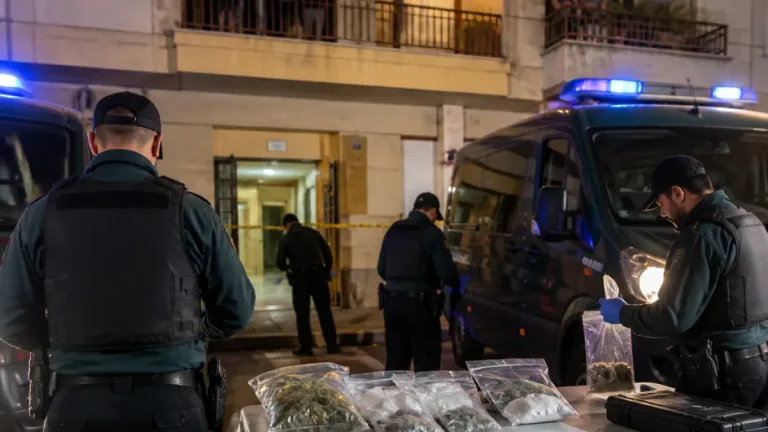 Torrevieja: 14 detenidos tras desmantelar una red que presuntamente vendía droga en un edificio