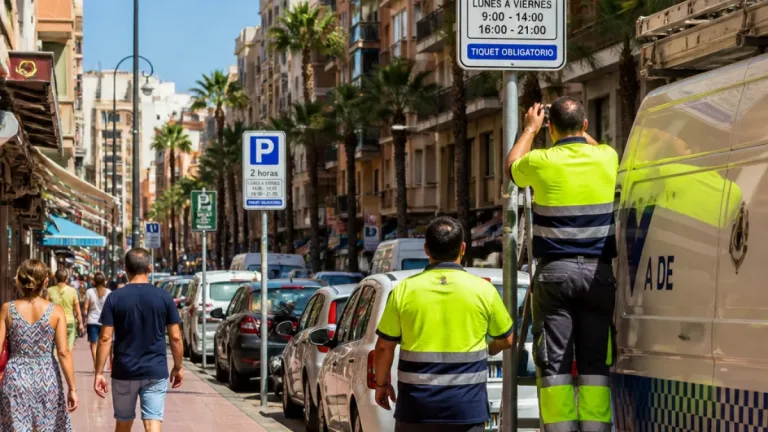 Torrevieja limita a dos horas el estacionamiento en la calle Ramón Gallud durante días laborables
