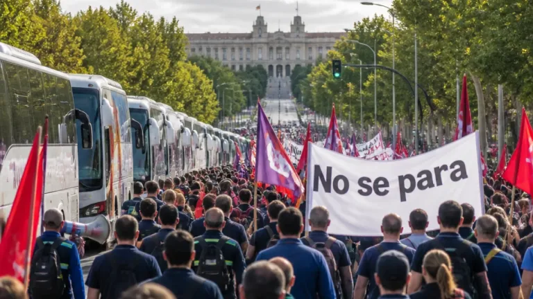 Trabajadores de Airbus convocan marcha desde Getafe hasta el Ministerio de Industria