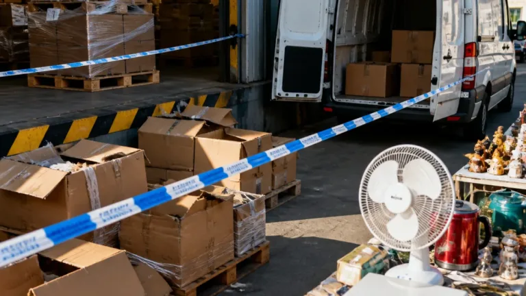 Tres detenidos en Logroño por sustraer mercancías durante su transporte y distribución