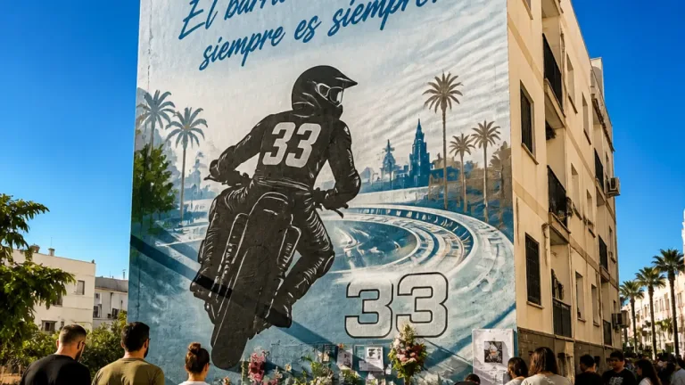 Un mural en Escaleritas mantiene vivo el recuerdo de Jéremy Bernet en Las Palmas de Gran Canaria
