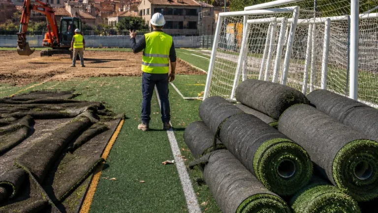 Valdemoro inicia la remodelación integral del campo de El Restón tras años de deterioro