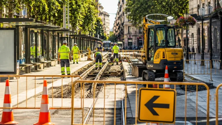 Vitoria: corte del tranvía en el centro por obras en Independencia y General Álava hasta septiembre