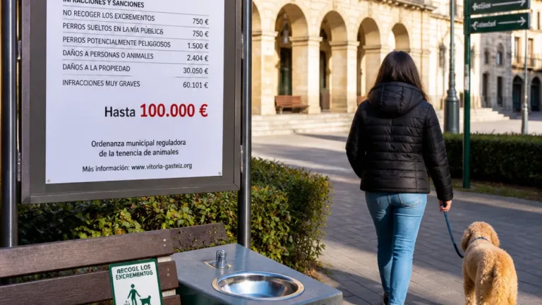 Vitoria endurece la ordenanza animal y fija sanciones de hasta 100.000 euros