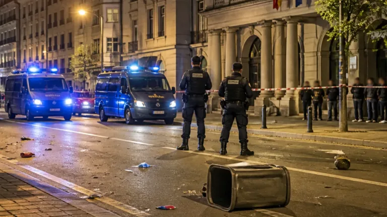 Vitoria entre las localidades afectadas por una sucesión de agresiones a policías en el País Vasco