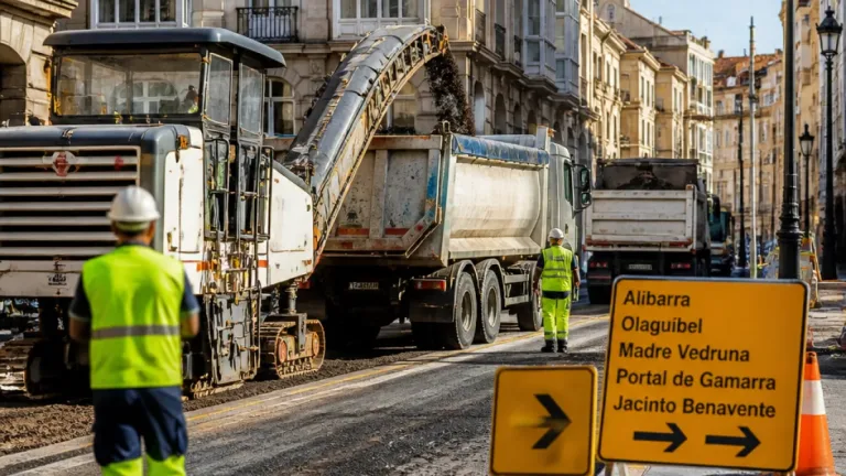 Vitoria invertirá cerca de 800.000 euros en renovar el pavimento de cinco vías y espacios urbanos
