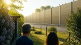 À Ballan‑Miré, un mur antibruit de 3 m change le quotidien : « Maintenant, on entend les oiseaux »