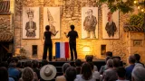 À Nîmes, Les ImitaTueurs présentent leur campagne satirique au Mas de la Barben