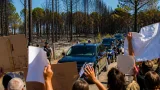 Après le mégafeu en Gironde, Lecornu conspué promet « l’artillerie lourde » pour la reconstruction