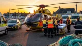 Au Guilvinec, un homme blessé par couteau héliporté après une altercation de voisinage
