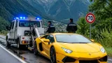 Chamonix : une Lamborghini contrôlée à 143 km/h sur une nationale, le véhicule saisi