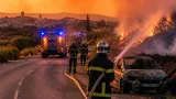 Deux incendies nocturnes dans les Pyrénées-Orientales : 90 pompiers mobilisés pour un sinistre suspect