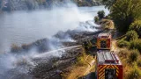 Feu en bord de Loire à Ménétréol-sous-Sancerre : 4 à 5 hectares partis en fumée