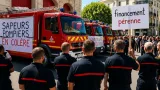Grève des sapeurs‑pompiers : mobilisation dans le Gard et rassemblement national ce 13 août