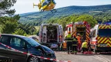 Haut-Var : un motard grièvement blessé, évacué par hélicoptère après une collision à Rians