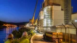 La tranche n°3 de la centrale de Chinon à l'arrêt pour maintenance nocturne