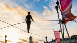 Limoges : Tatiana-Mosio Bongonga ouvre Les Zébrures avec un spectacle aérien place de la République