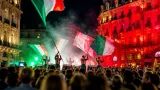 Montpellier : l’Écusson en fête pour la Saint-Roch, les drapeaux italiennes illuminent la Comédie