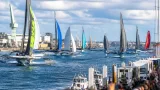 Quinze multicoques s’affrontent à Lorient, dernier test avant la Route du Rhum