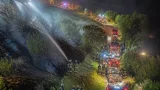 Rotalier : un feu de végétation déclenché par un randonneur pressé mobilise plus de 50 pompiers