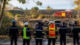 Trois hectares partis en fumée aux Îles noires à La Riche, l'origine de l'incendie inconnue