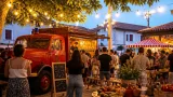 Un camion‑pompiers transformé en « tireuse à bières » anime Sanguinet pendant trois jours