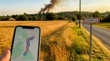 Un feu signalé à Juranville (Loiret) : des témoignages en direct et des conditions météorologiques préoccupantes