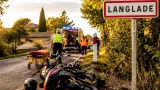 Un motard originaire du Gard décède après une sortie de route à Langlade