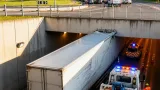 Un poids lourd bloque le tunnel de la N6 à Créteil‑Pompadour, circulation déviée