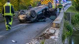 Un véhicule fait un tonneau sur le pont d’Haironville, le conducteur indemne