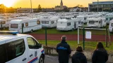 Une trentaine à cinquante caravanes investissent le complexe sportif des Sorinières : le tribunal saisi