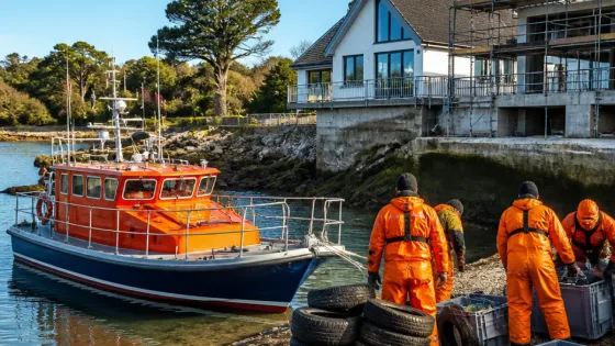 À Baden, la SNSM du golfe du Morbihan mobilisée face à une saison estivale plus chargée