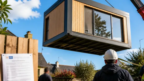À Laval, une agence Natibox propose des studios de jardin rapides à installer