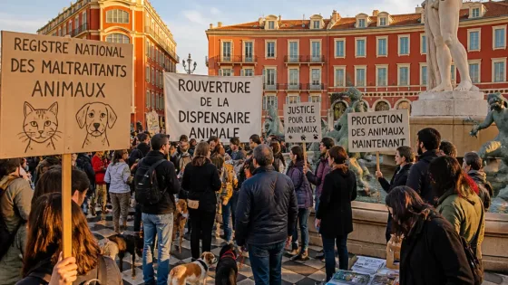 À Nice, 24 associations réclament un fichier national et la réouverture du dispensaire animalier