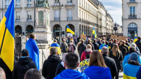 À Orléans, la communauté ukrainienne se rassemble pour la fête nationale malgré la guerre