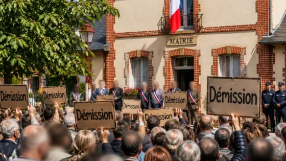 À Sassetot‑le‑Mauconduit, près de 200 personnes exigent la démission du maire condamné