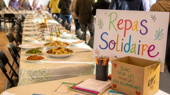Alençon : un repas solidaire pour financer l'accueil et la scolarité des mineurs non accompagnés