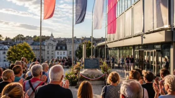 Angoulême : une place inaugurée en hommage à Nathalie Baye en ouverture du FFA