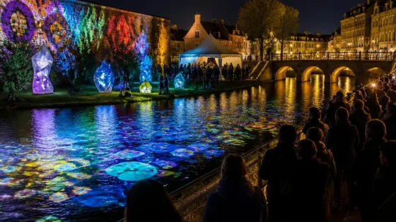 Arras : les Nuits des bassins reviennent au Val de Scarpe pour deux soirées de mapping et d’art numérique
