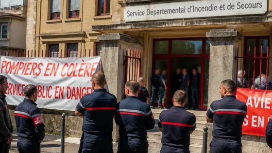 Avignon : mobilisation des sapeurs-pompiers, le président du Sdis reçu par les syndicats