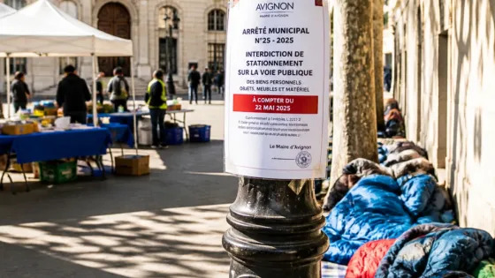 Avignon : un arrêté municipal encadre l’occupation prolongée de l’espace public, le PCF demande des réponses sociales