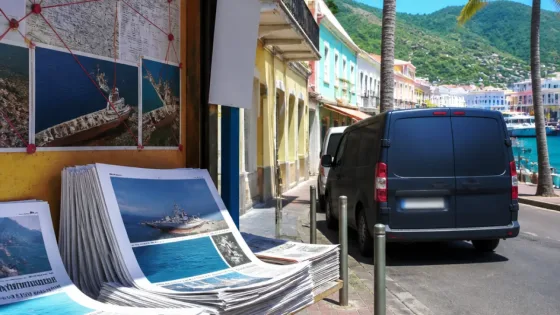 Basse-Terre : France-Antilles publie des enquêtes locales, la Guadeloupe pointée comme carrefour du trafic de cocaïne