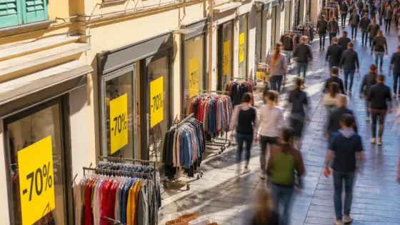 Bastia : la grande braderie d'été attire malgré une affluence inégale en centre-ville