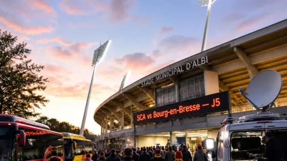 Bourg‑en‑Bresse attendu au Stadium d'Albi pour la 5e journée de Nationale