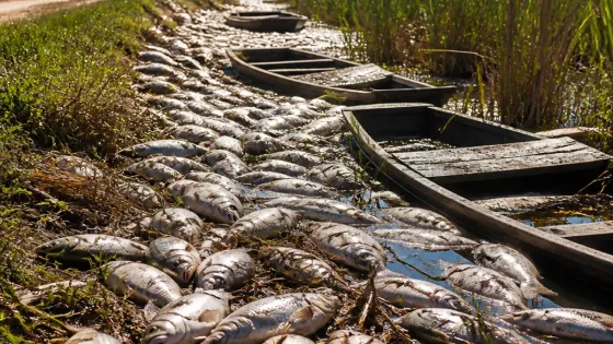 Bourges : hécatombe de poissons dans les marais, habitants et professionnels alertent