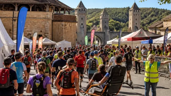 Cahors : plus de 2 200 participants et une ambiance festive pour l'Ekiden 2026
